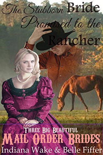 The Stubborn Bride Promised to the Rancher book cover