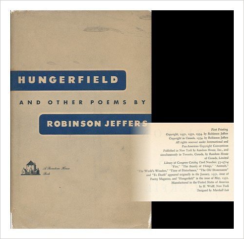 Hungerfield, and Other Poems book cover
