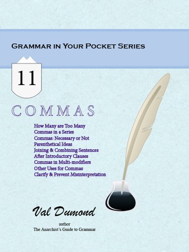 Comma Books Commas (Grammar In Your Pocket Book 11) by Val Dumond | Goodreads