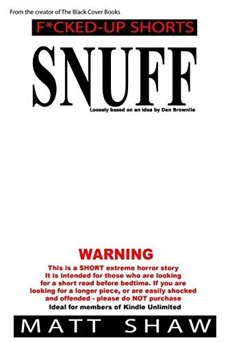 Snuff book cover