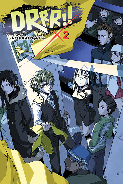 Durarara!! Light Novels book cover 2