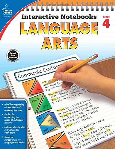 Carson Dellosa | Language Arts Interactive Notebook | 4th Grade, 96pgs by Carson-Dellosa | Goodreads