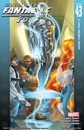 Ultimate Fantastic Four #43 book cover