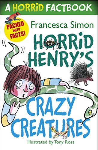 Horrid Henry's Crazy Creatures book cover