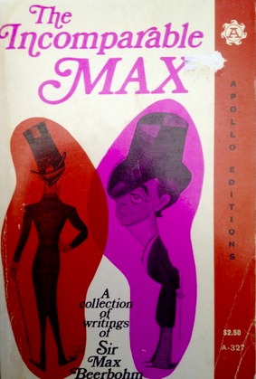 The incomparable Max; book cover