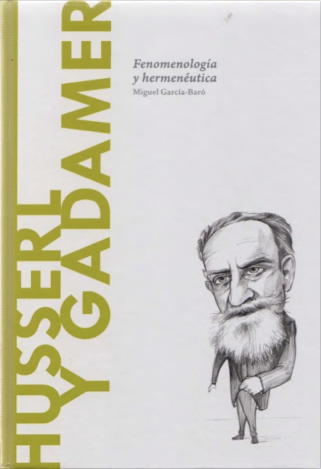 Husserl y Gadamer book cover