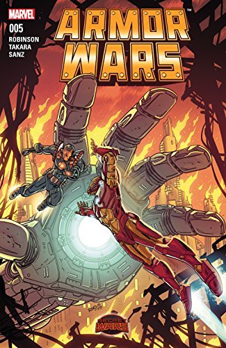 Armor Wars (2015) book cover 2