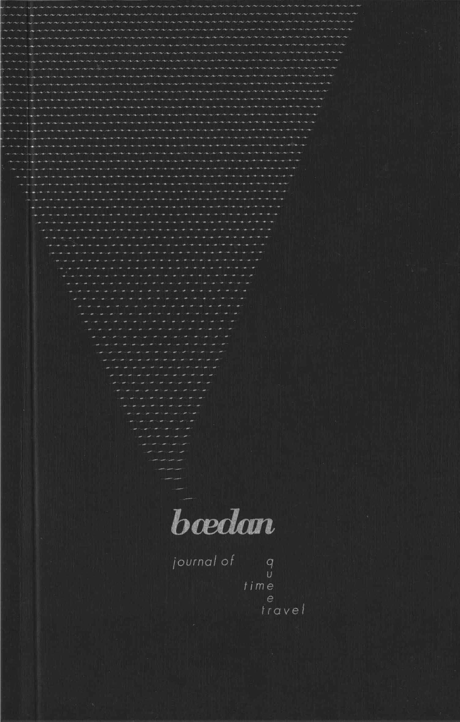 Baedan 3: Journal of Queer Time Travel