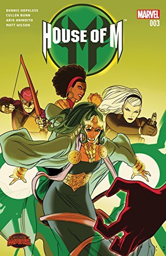 House of M (2015) book cover 3