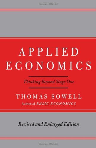 Cover of Applied Economics: Thinking Beyond Stage One