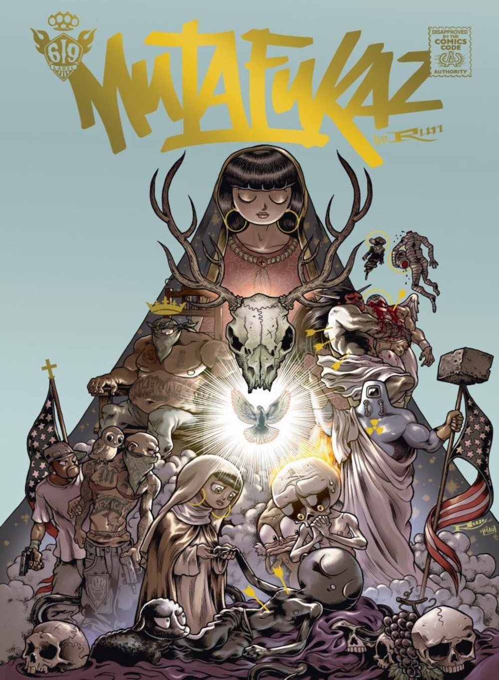 V book cover