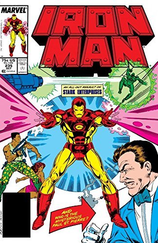Iron Man #235 book cover