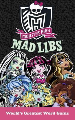Monster High Mad Libs book cover