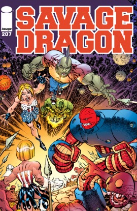 Savage Dragon #207 book cover