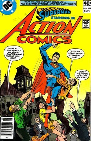 Action Comics (1938-2011) #499 book cover