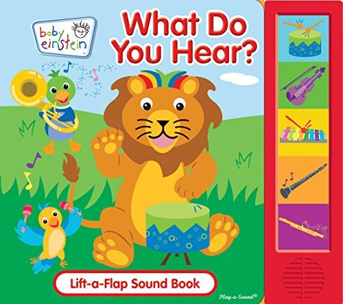 Baby Einstein - What Do You Hear? Sound Book - Pi Kids book cover