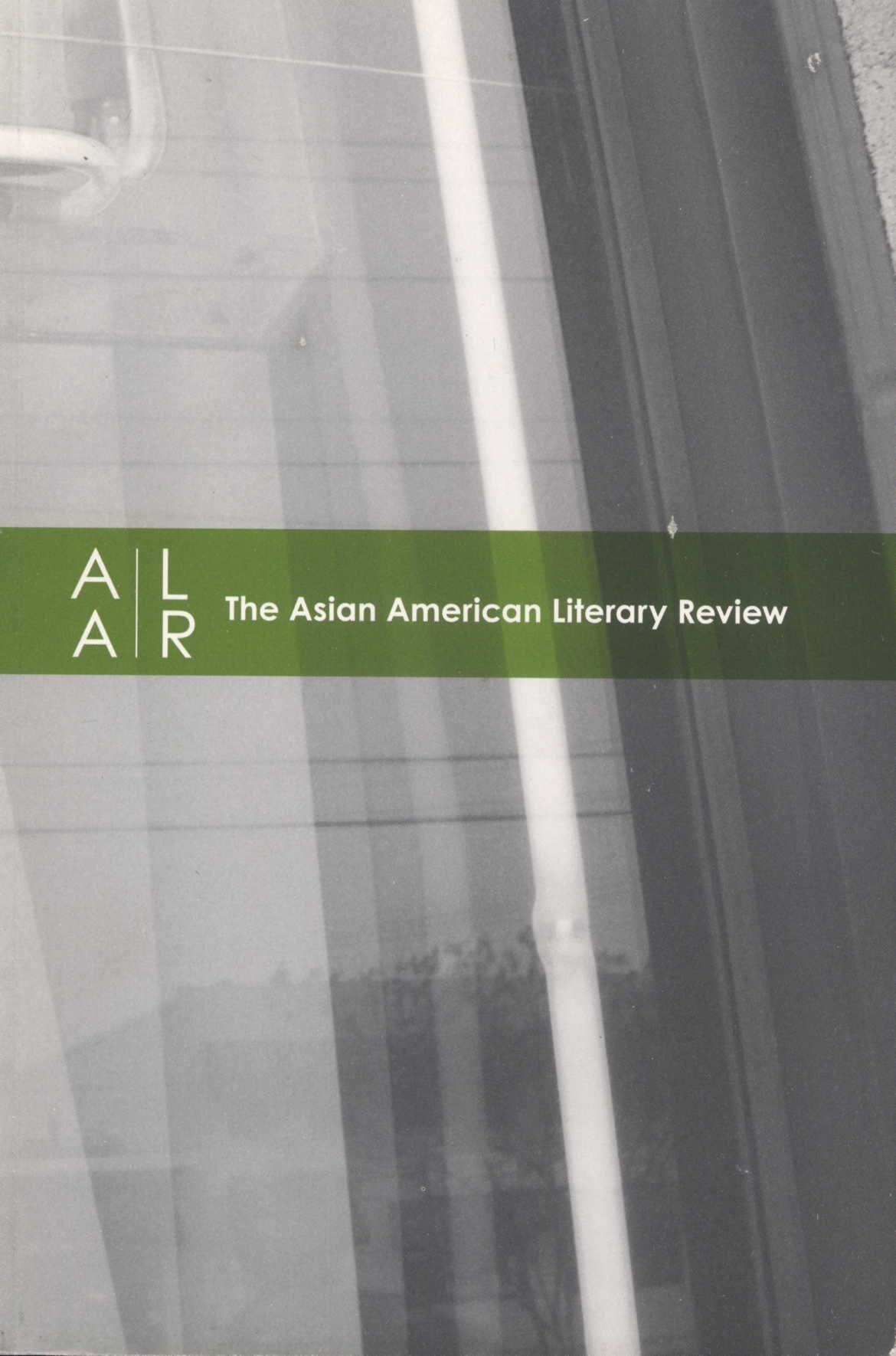 ASIAN AMERICAN LITERARY REVIEW: Volume 1, Issue 1, Spring 2010 by ...