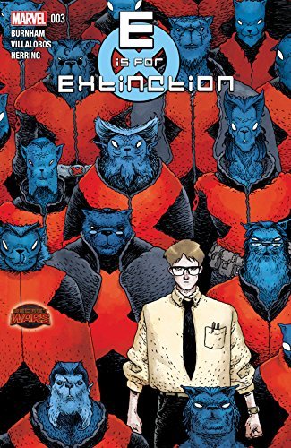 E is for Extinction (2015) book cover 1