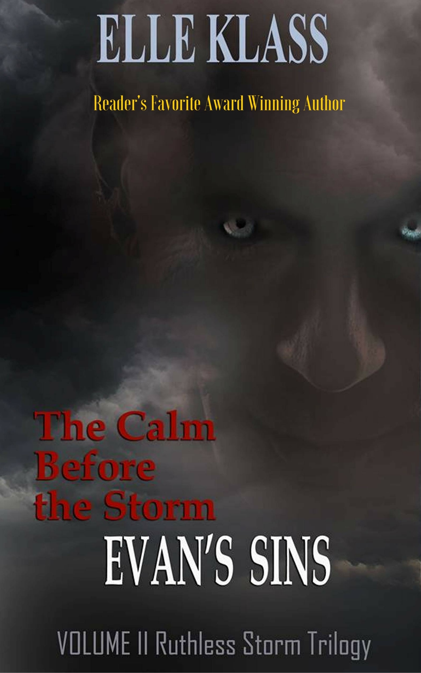 The Calm before the Storm Evan's Sins book cover