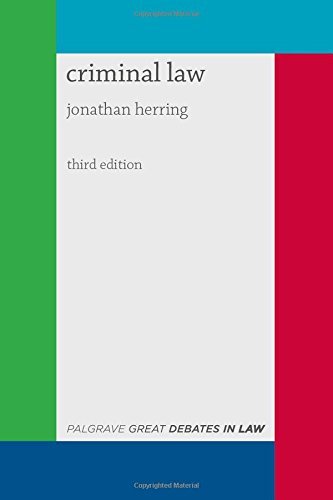 Criminal Law book cover