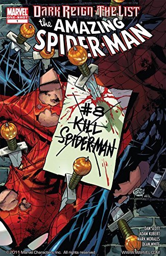 Dark Reign: The List book cover 1