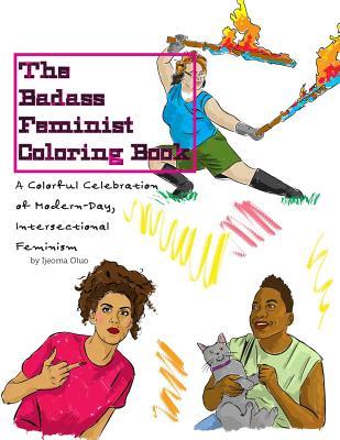 The Badass Feminist Coloring Book book cover