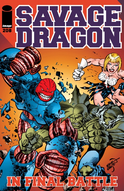 Savage Dragon #208 book cover
