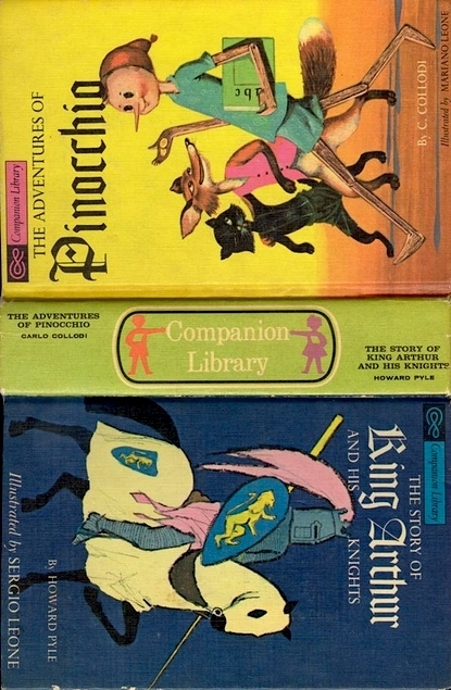 The Adventures of Pinocchio / The Story of King Arthur book cover