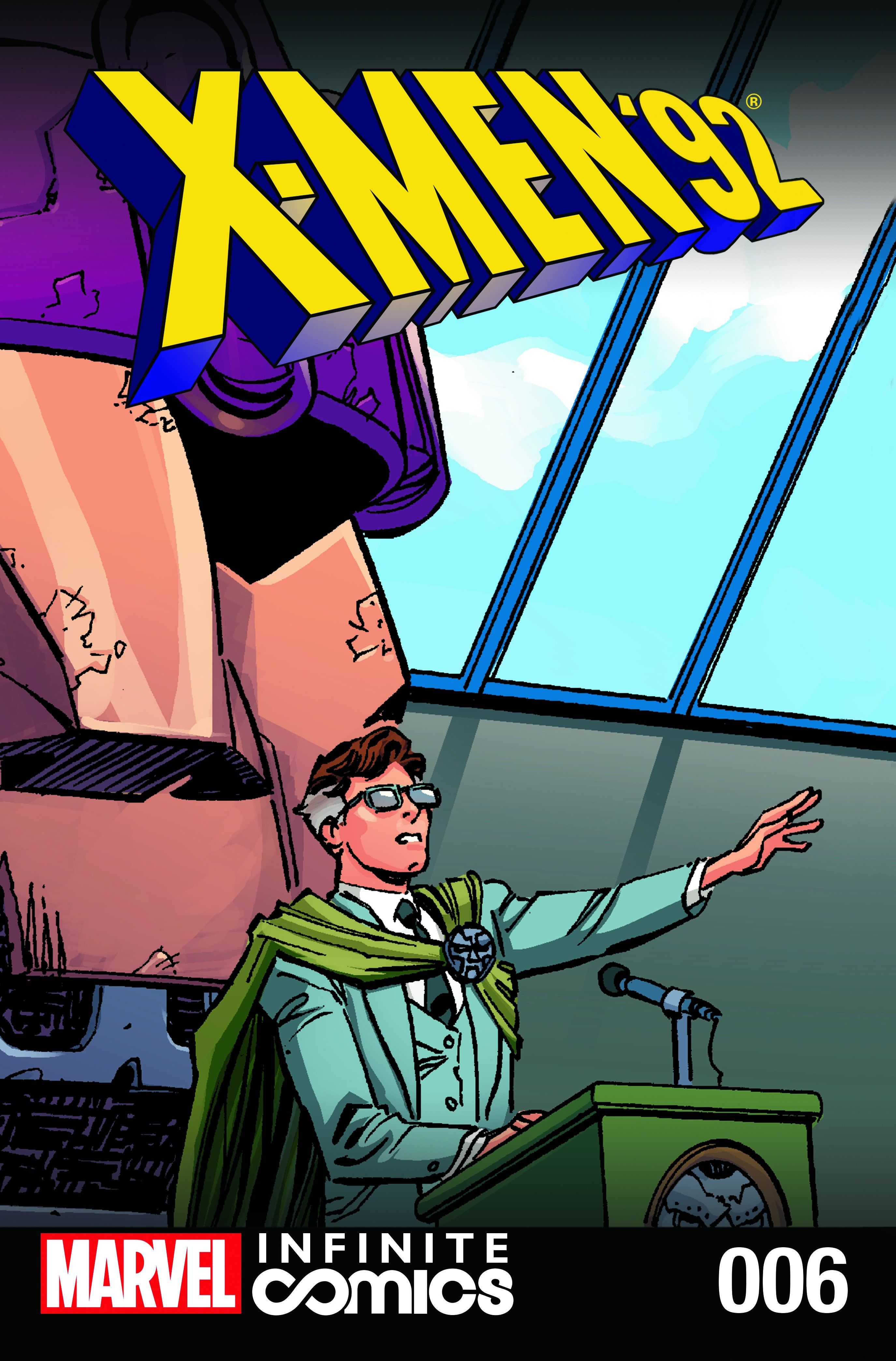 X-Men '92 Infinite Comic #6 book cover