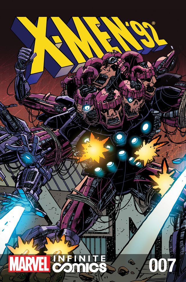 X-Men '92 Infinite Comic #7 book cover