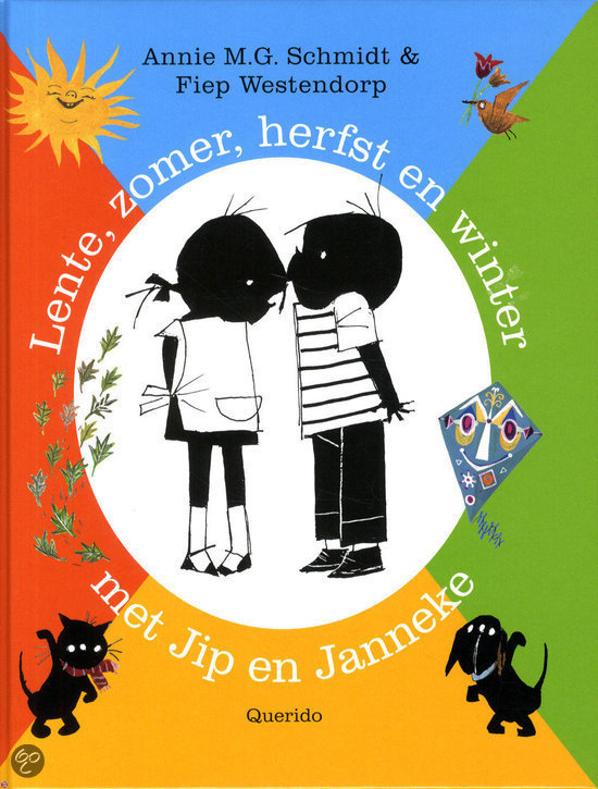 Lente, zomer, herfst en winter met jip en janneke book cover