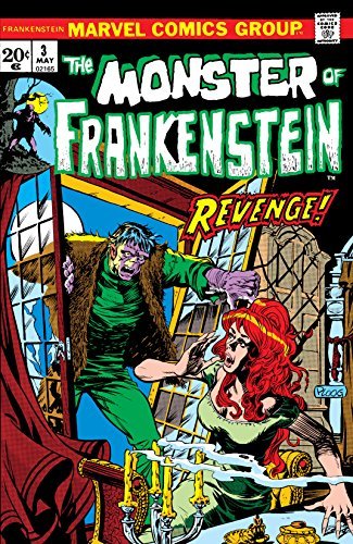 The Monster of Frankenstein #3 book cover