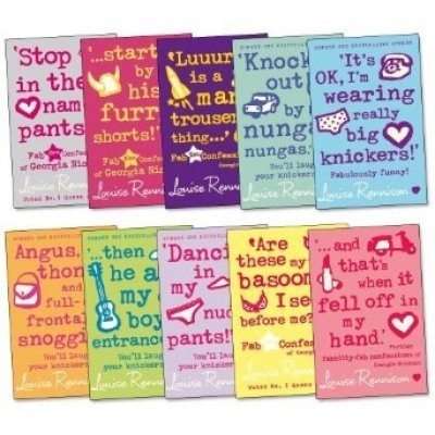 Georgia Nicolson Pack, 10 Books book cover