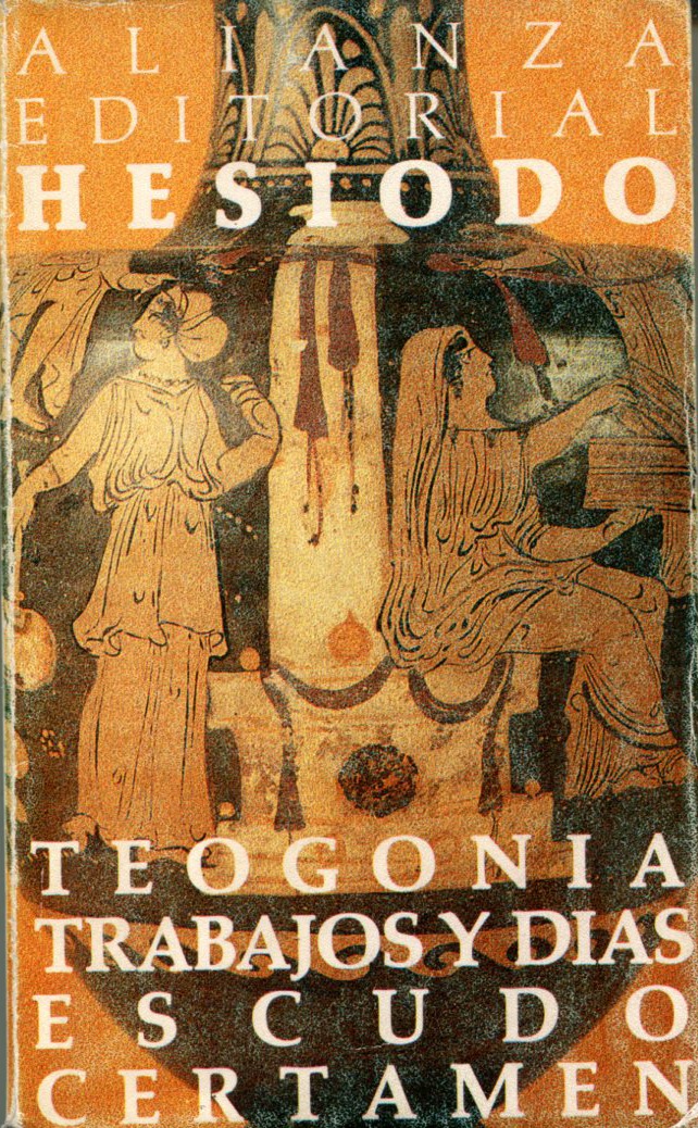 Teogonía, Trabajos y días, Escudo, Certamen