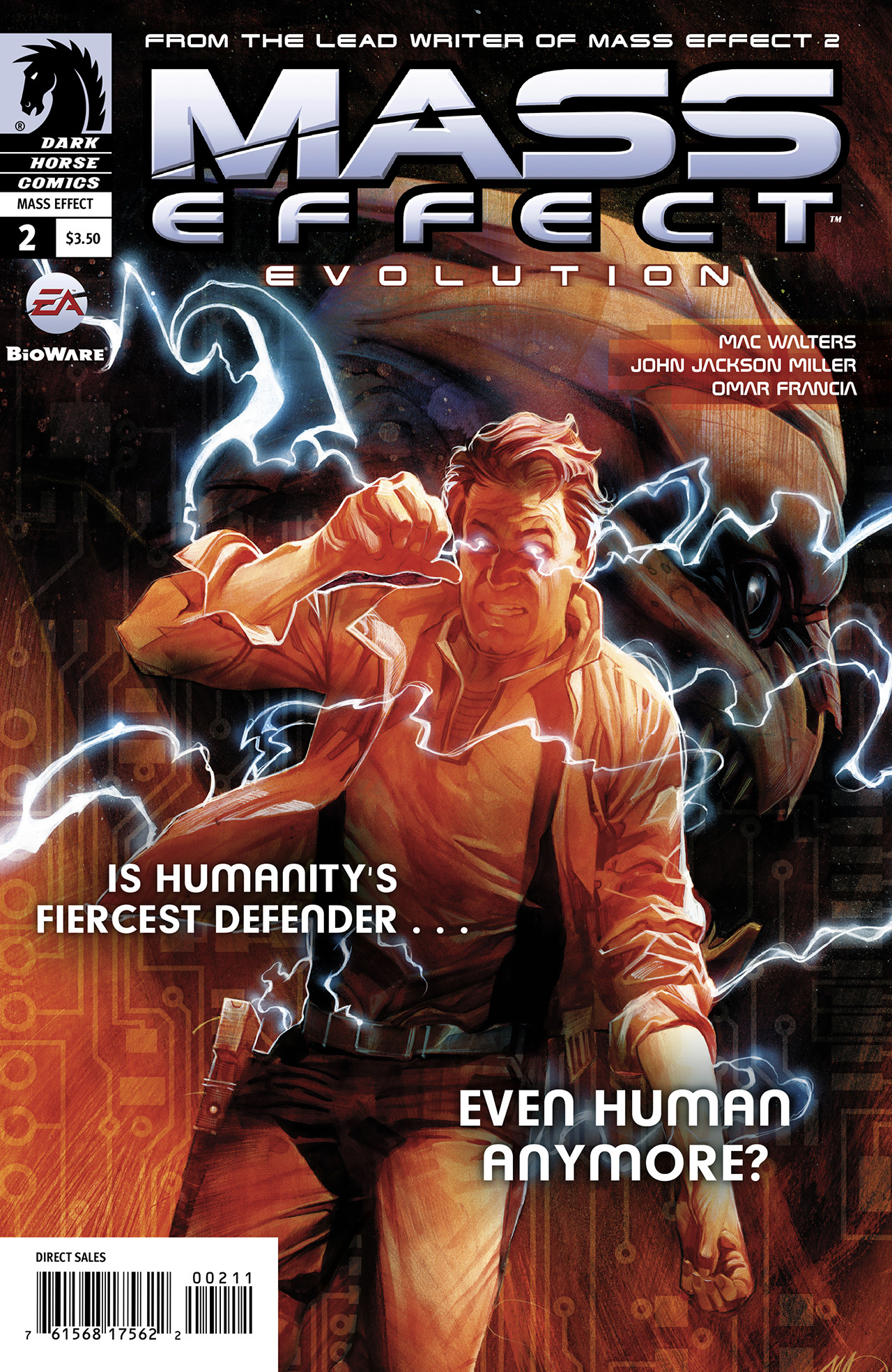Mass Effect Evolution #2 book cover