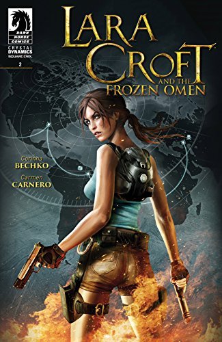 Lara Croft and the Frozen Omen book cover 1