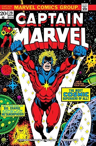 Captain Marvel #29 book cover