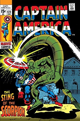 Captain America (1968) book cover 2