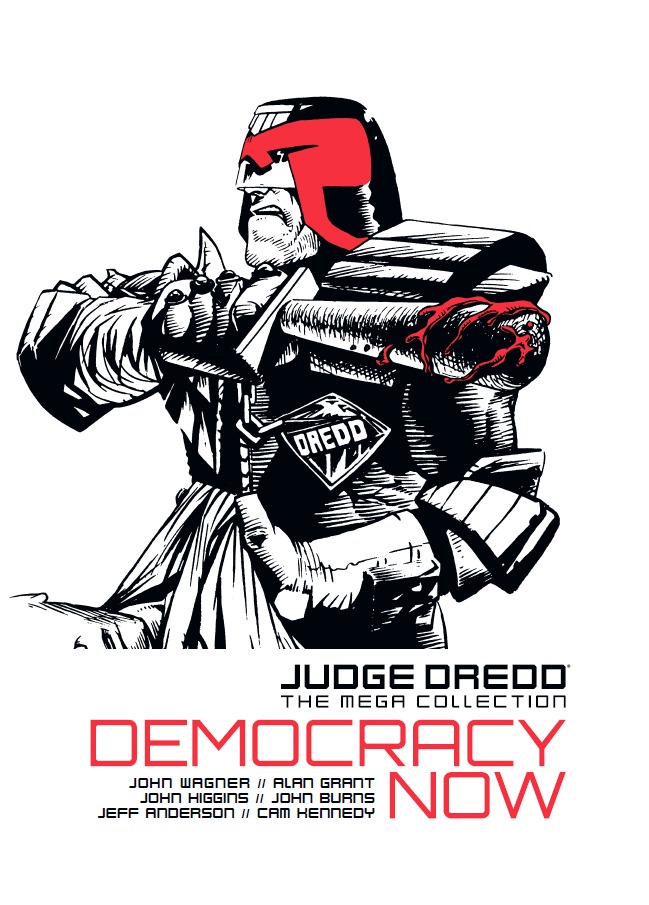 Judge Dredd: The Mega Collection book cover 2
