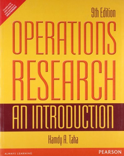 Cover of Operations Research: An Introduction