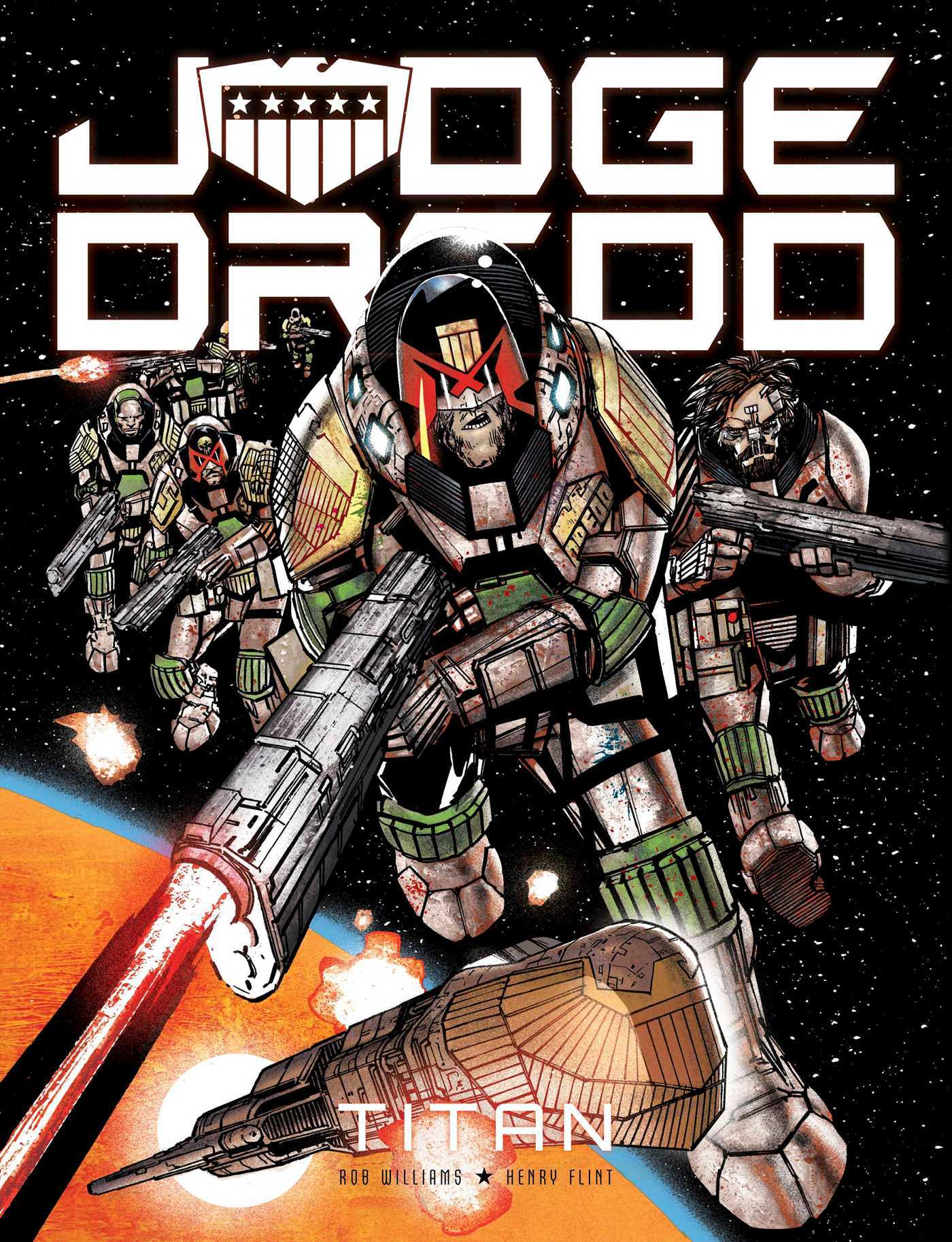 Judge Dredd book cover