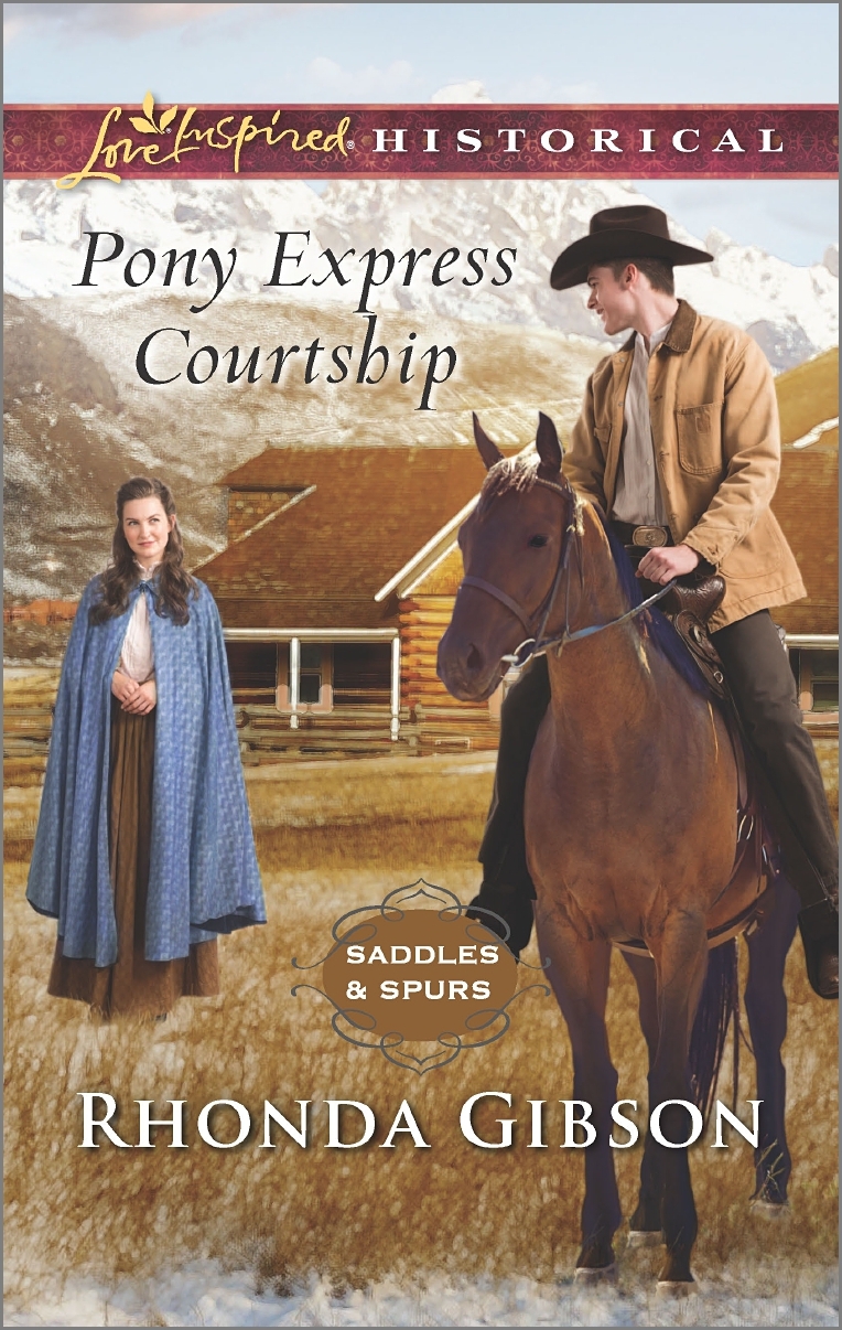 Pony Express Courtship book cover