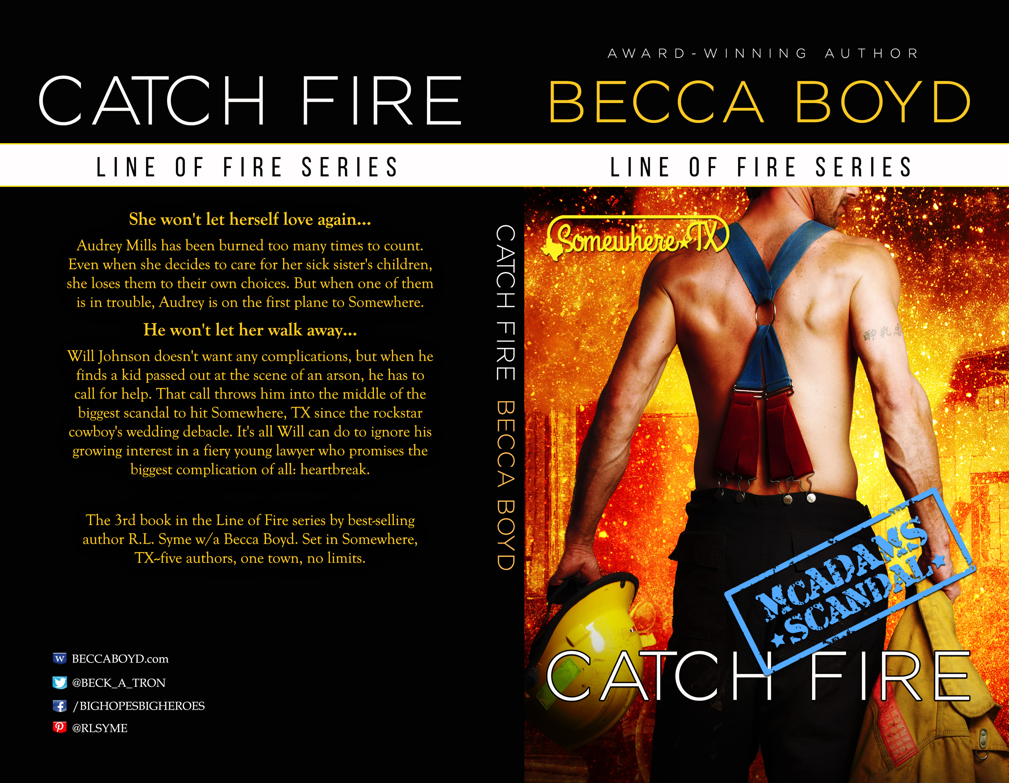 Line of Fire book cover 3