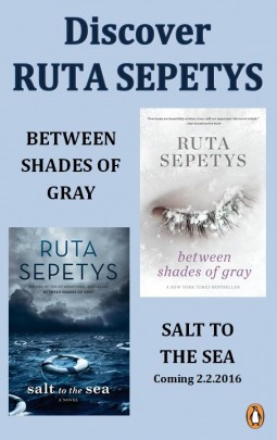Discover Ruta Sepetys book cover