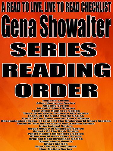 Gena Showalter: Series Reading Order: A Read to Live, Live to Read ...