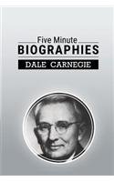 Five Minute Biographies book cover