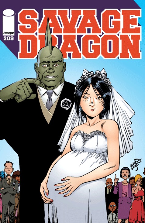 Savage Dragon #209 book cover