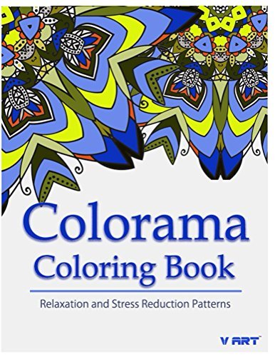 Colorama Coloring Book: Adult Coloring Book : Stress Relieving Patterns ...