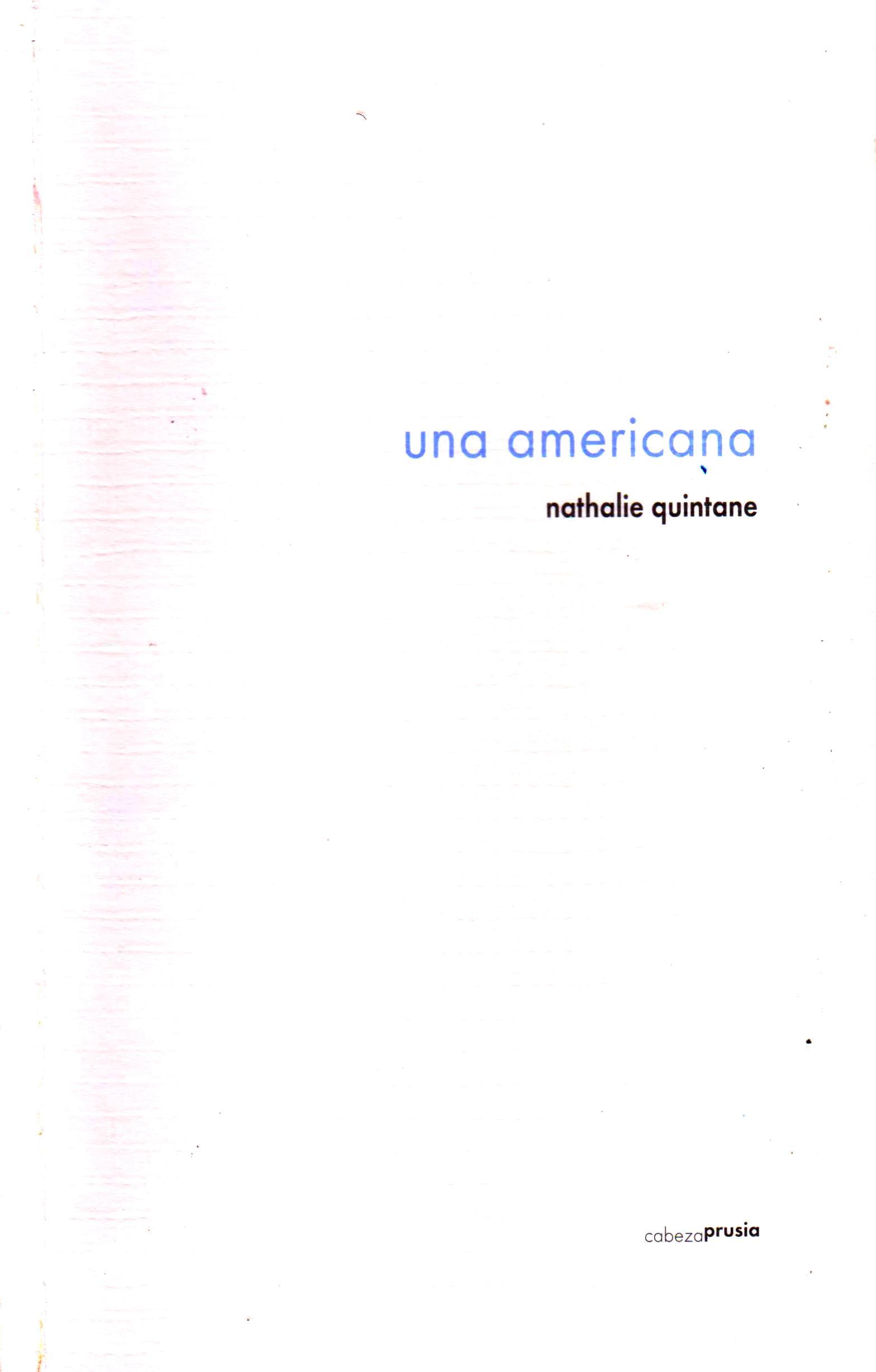 Una americana book cover