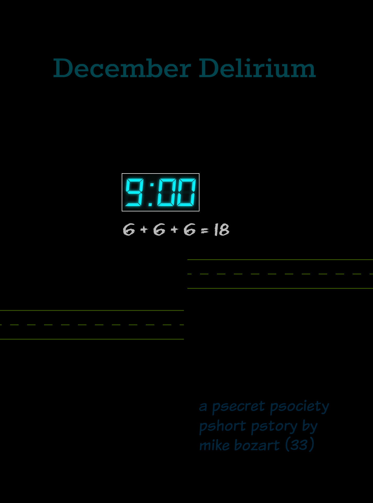 December Delirium by Mike Bozart Goodreads